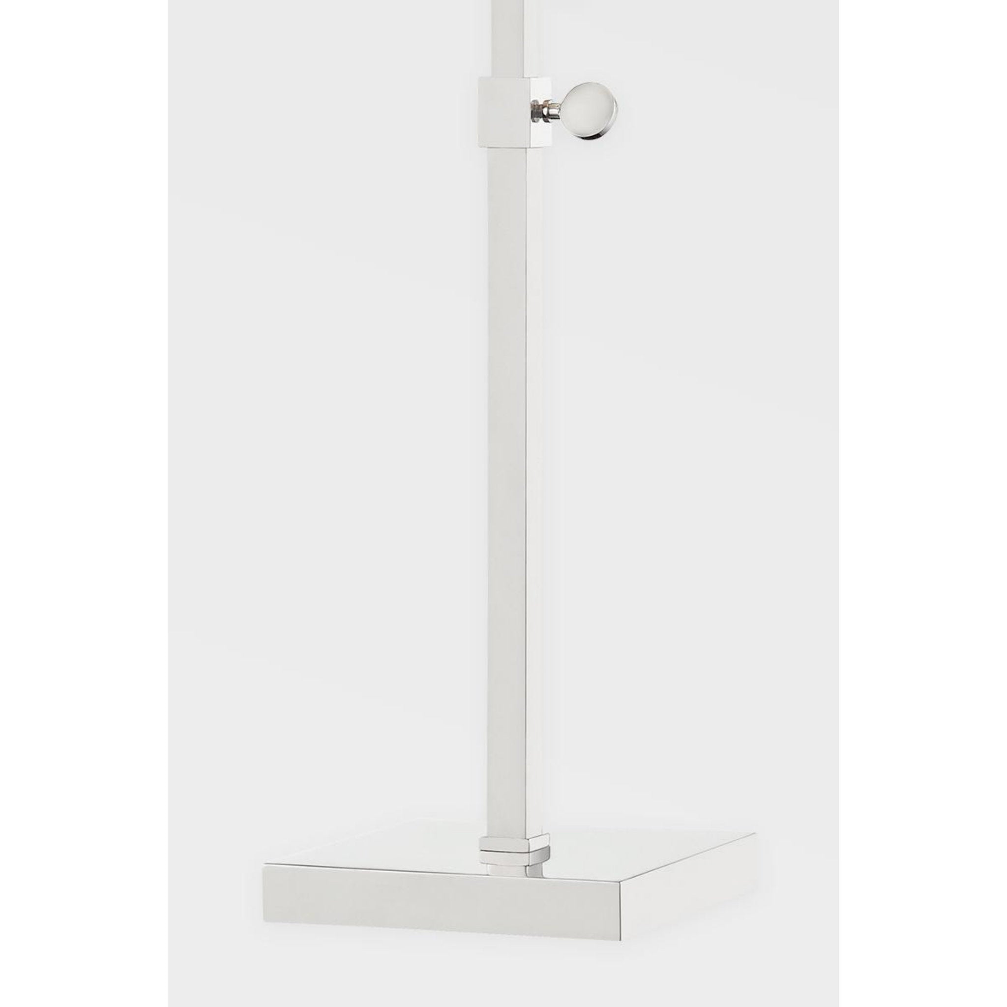 Leeds 1-Light Floor Lamp in  Aged Brass by  Mark D. Sikes 14.75L x 14.75W x 52H