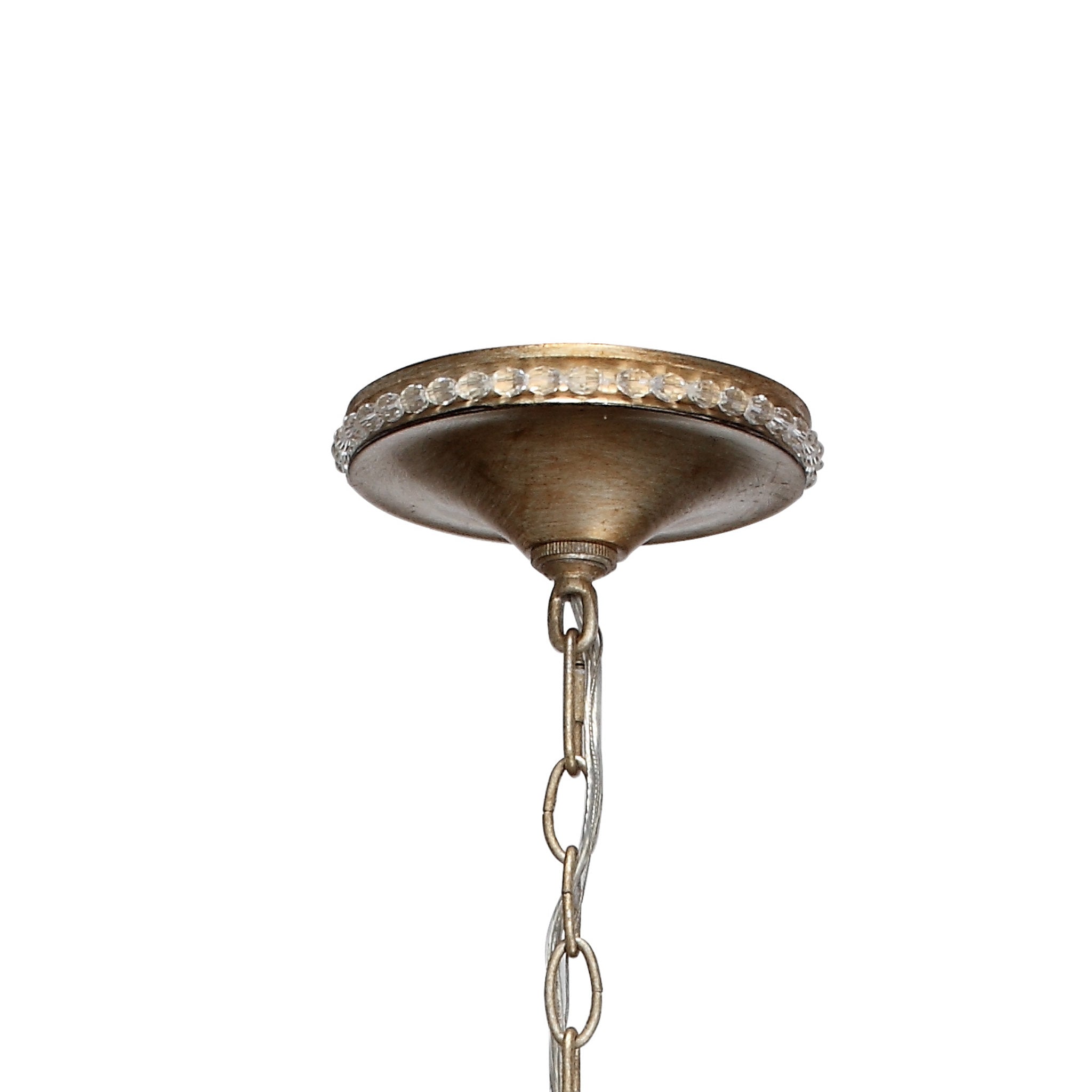 Garland 9.5'' Distressed Twilight Pendant Gold 9.5"W x 15.5"H x 9.5"D