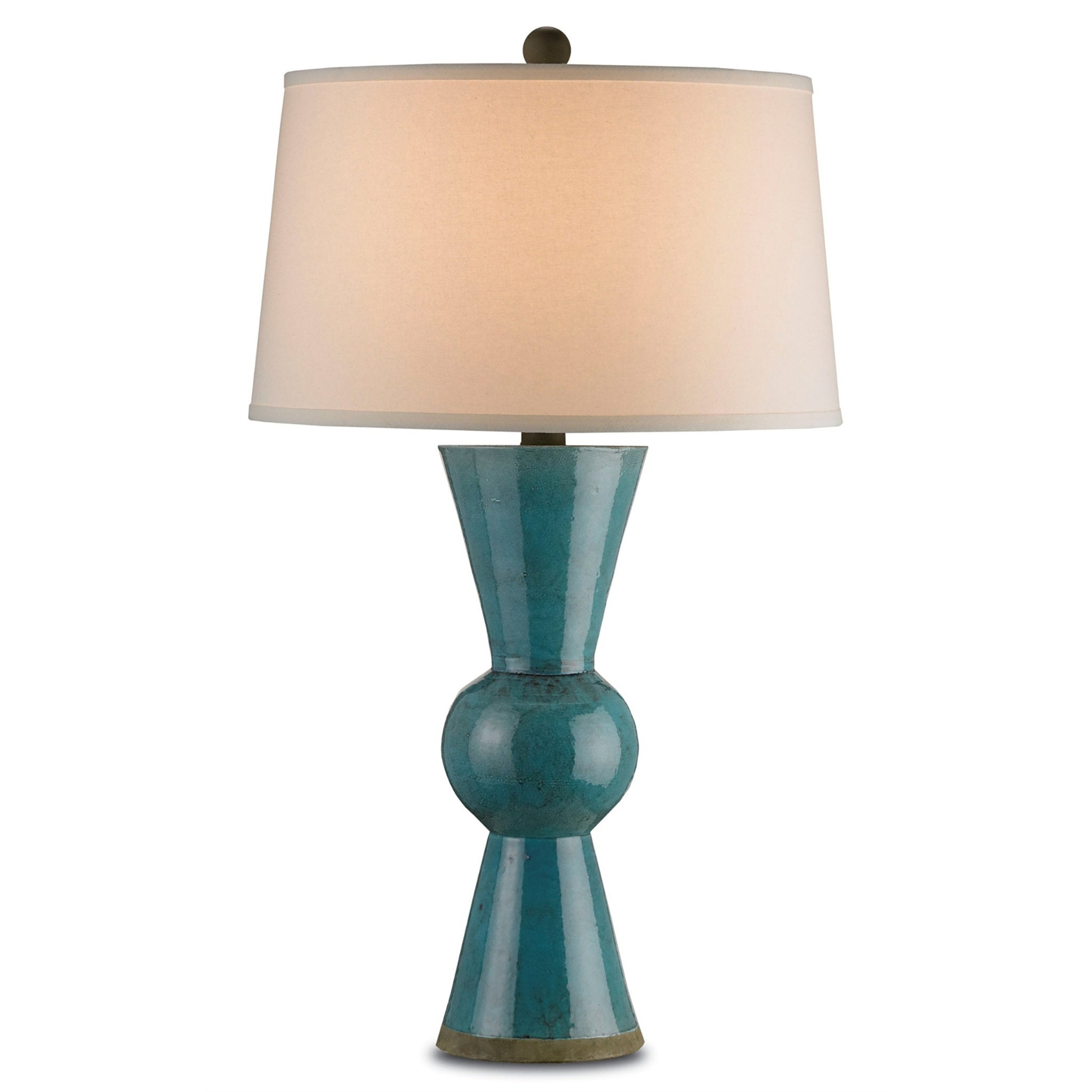 Upbeat Teal Table Lamp - Teal