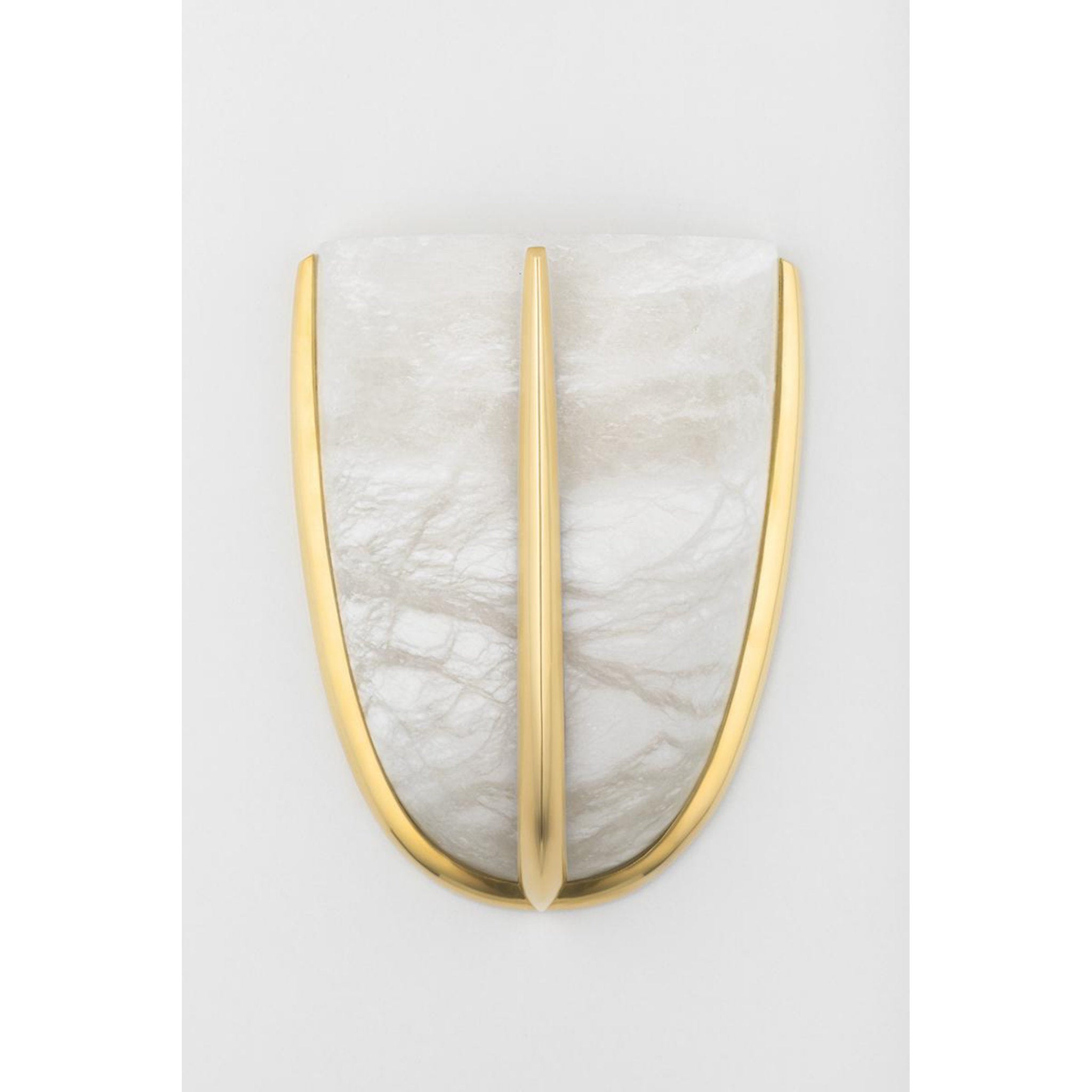 Wheatley 1-Light Wall Sconce in  Aged Brass 7L x 7W x 9.25H