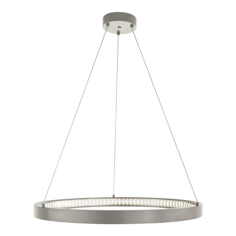 Visual Comfort Modern Collection 700BOD30S-LED930 Sean Lavin Bodiam 30 Suspension 1 Light 120 Volts 30.4in Length 3000K in Satin Nickel