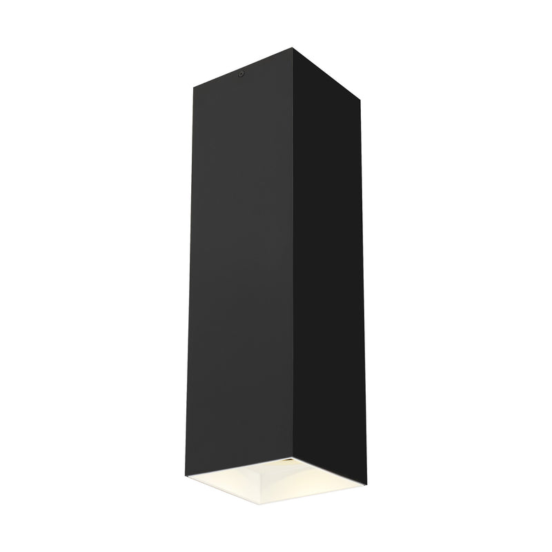 Visual Comfort Modern Collection 700FMEXO1840BW-LED935 Sean Lavin Exo 18 Flush Mount 1 Light Universal 120-277 Volts 5.2in Length 3500K in White