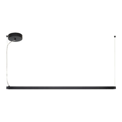 Visual Comfort Modern Collection 700LSDYNAS4PB-LED927 Sean Lavin Dyna Linear Suspension 1 Light 120 Volts 47.5in Length 2700K in Anodized Black