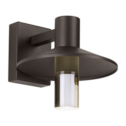 Visual Comfort Modern Collection 700OWASHH92710CZUNVSP Sean Lavin Ash 10 Outdoor Wall 1 Light Universal 120-277 Volts 10.5in Length 2700K in Bronze, Surge Protection