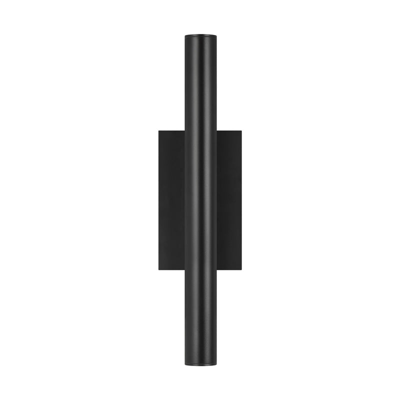 Visual Comfort Modern Collection 700OWCHA93017BUDUNVS Sean Lavin Chara 17 Outdoor Wall 2 Light Universal 120-277 Volts 4.5in Length 3000K in Black