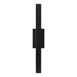 Visual Comfort Modern Collection 700OWCHAS93026BUDUNV Sean Lavin Chara Square 26 Outdoor Wall 1 Light Universal 120-277 Volts 4.5in Length 3000K in Black