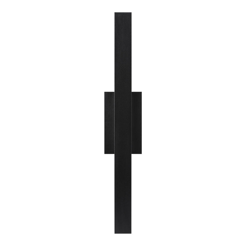 Visual Comfort Modern Collection 700OWCHAS93026BUDUNV Sean Lavin Chara Square 26 Outdoor Wall 1 Light Universal 120-277 Volts 4.5in Length 3000K in Black