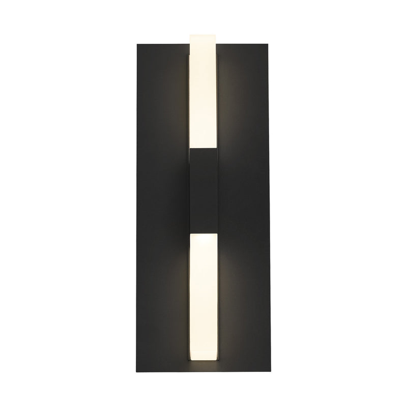 Visual Comfort Modern Collection 700OWLYT82712DBUNVS Sean Lavin Lyft 12 Outdoor Wall 1 Light Universal 120-277 Volts 5in Length 2700K in Black
