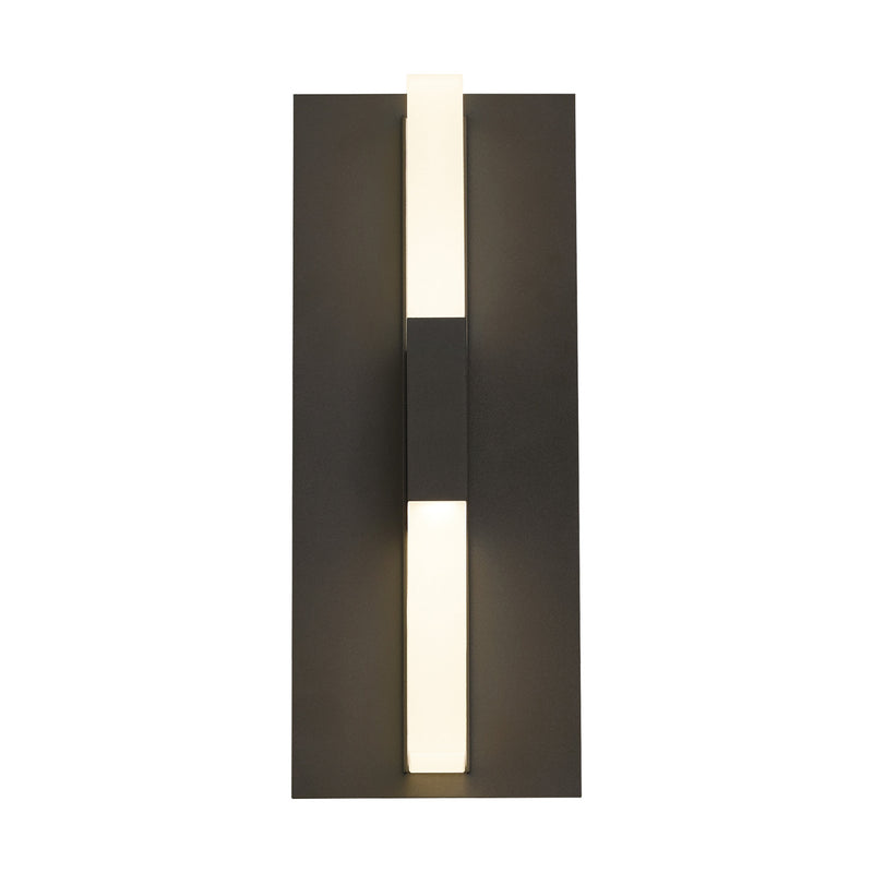 Visual Comfort Modern Collection 700OWLYT83012DZUNVSSP Sean Lavin Lyft 12 Outdoor Wall 1 Light Universal 120-277 Volts 5in Length 3000K in Bronze, Surge Protection