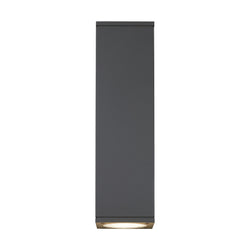 Visual Comfort Modern Collection 700OWTEG83018NCHDOUNV Sean Lavin Tegel 18 Outdoor Wall 1 Light Universal 120-277 Volts 5in Length 3000K in Charcoal