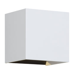Visual Comfort Modern Collection 700OWVEX9274WUNV Vex 5 Outdoor Wall 1 Light 120 Volts 4.6in Length 2700K in White