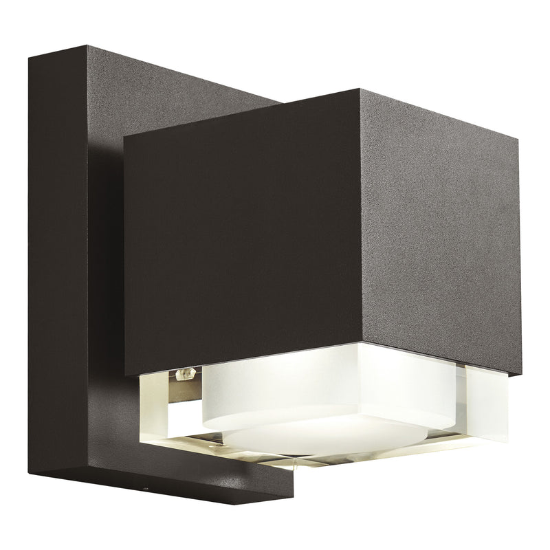 Visual Comfort Modern Collection 700OWVOT8278ZDOUNVS Sean Lavin Voto 8 Outdoor Wall 1 Light Universal 120-277 Volts 6.7in Length 2700K in Bronze