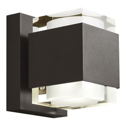 Visual Comfort Modern Collection 700OWVOT8278ZUDUNVS Sean Lavin Voto 8 Outdoor Wall 1 Light Universal 120-277 Volts 6.7in Length 2700K in Bronze