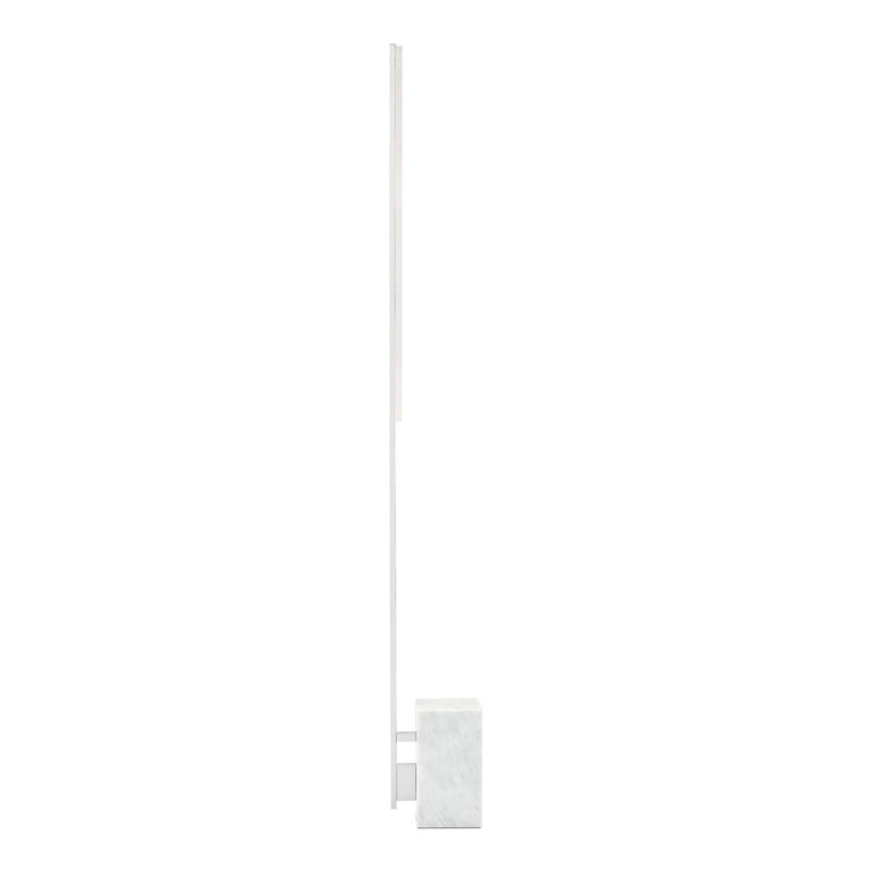 Visual Comfort Modern Collection 700PRTKLE70N-LED927 Sean Lavin Klee 70 Floor Lamp 1 Light 120-240 Volts 5.5in Length 2700K in POLISHED NICKEL/MARBLE