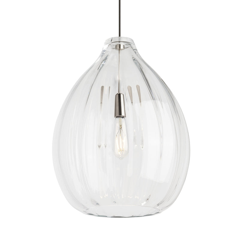 Visual Comfort Modern Collection 700TDHARPCB Harper Pendant 120 Volts 16in Length in Black