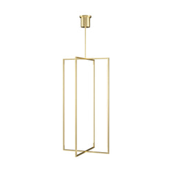 Visual Comfort Modern Collection 700TDKNW42NB-LED930 Sean Lavin Kenway 42 Pendant 1 Light Universal 120-277 Volts 28in Length 3000K in Natural Brass