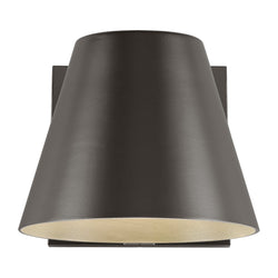 Visual Comfort Modern Collection 700WSBOW4Z-LED830 Bowman 4 Outdoor Wall 1 Light 120 Volts 5.6in Length 3000K in Bronze