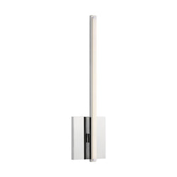 Visual Comfort Modern Collection 700WSKNWC-LED930 Sean Lavin Kenway Wall 1 Light 120 Volts 4.3in Length 3000K in Chrome