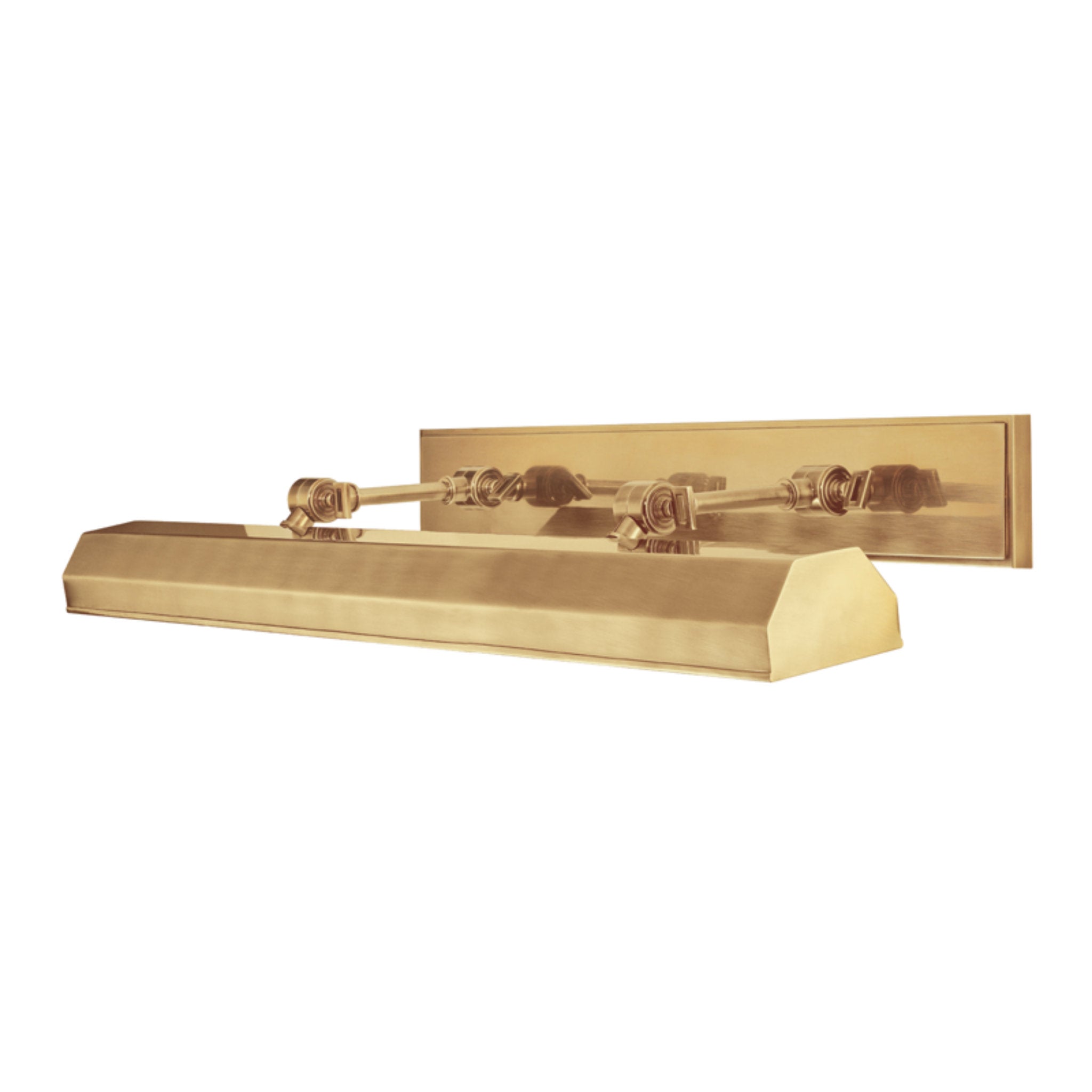 Woodbury 4-Light Picture Light in  Aged Brass 30L x 30W x 6H