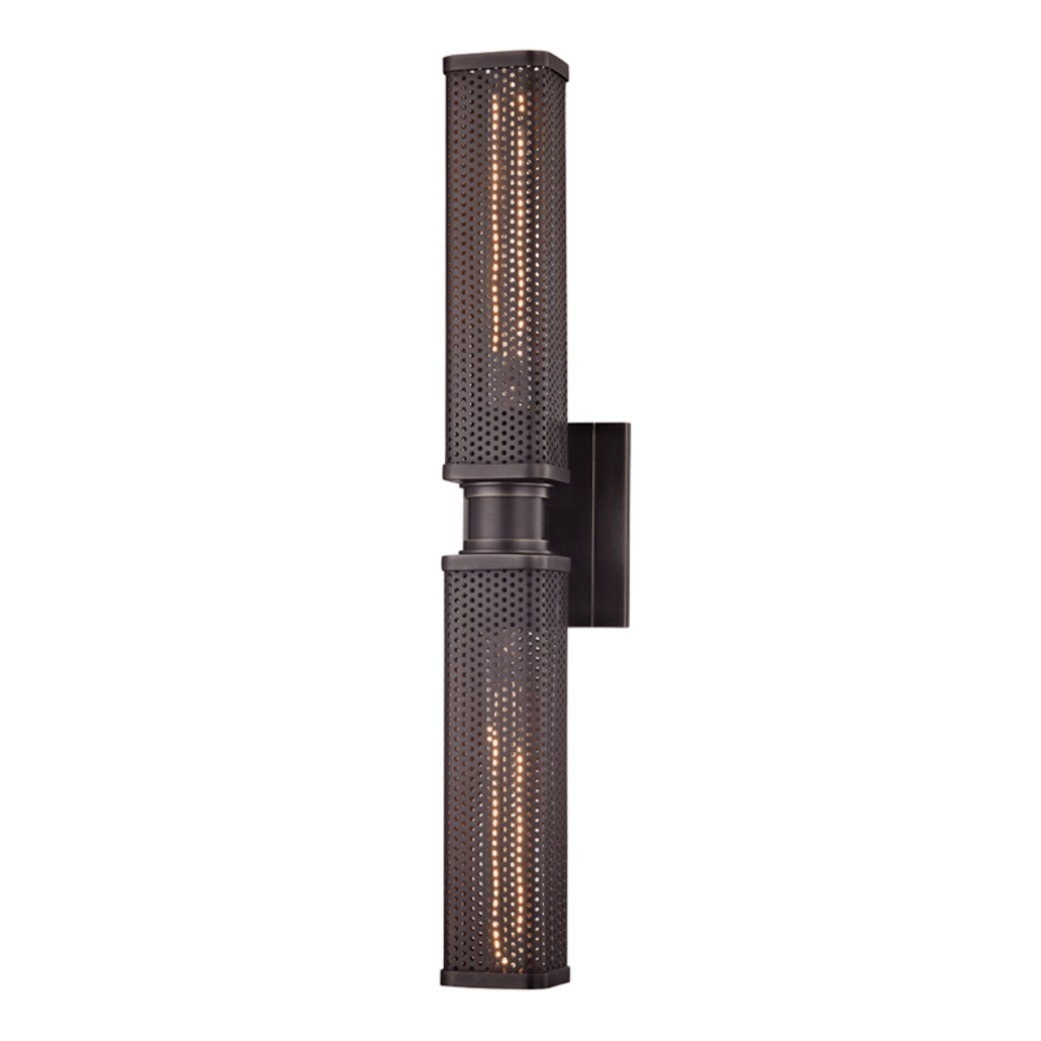 Gibbs 2-Light Wall Sconce in  Old Bronze 4.5L x 4.5W x 22.25H