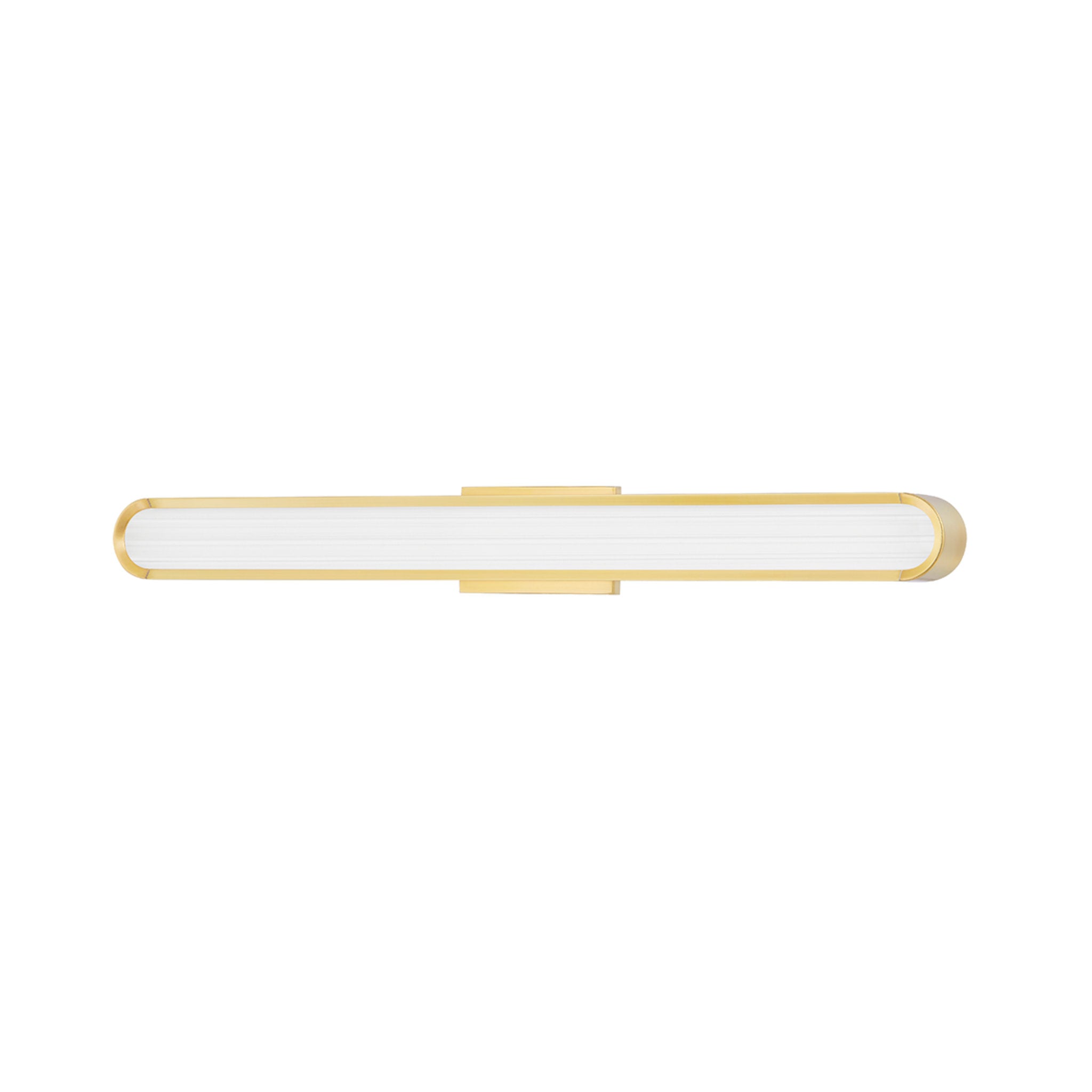 Starkey 1-Light Bath and Vanity in  Aged Brass 24.5L x 2.75W x 2H