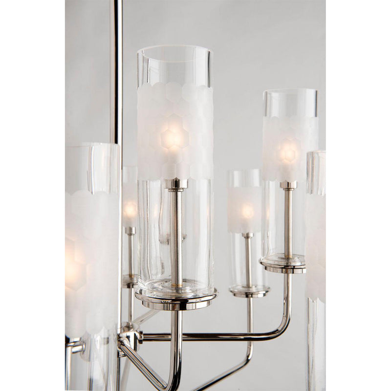 Wentworth 3 Light Bath and Vanity in Polished Nickel