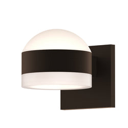 Sonneman 7302.DL.FW.72-WL REALS Up/Down LED Sconce in Textured Bronze