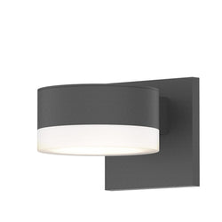 Sonneman 7302.PL.FW.74-WL REALS Up/Down LED Sconce in Textured Gray