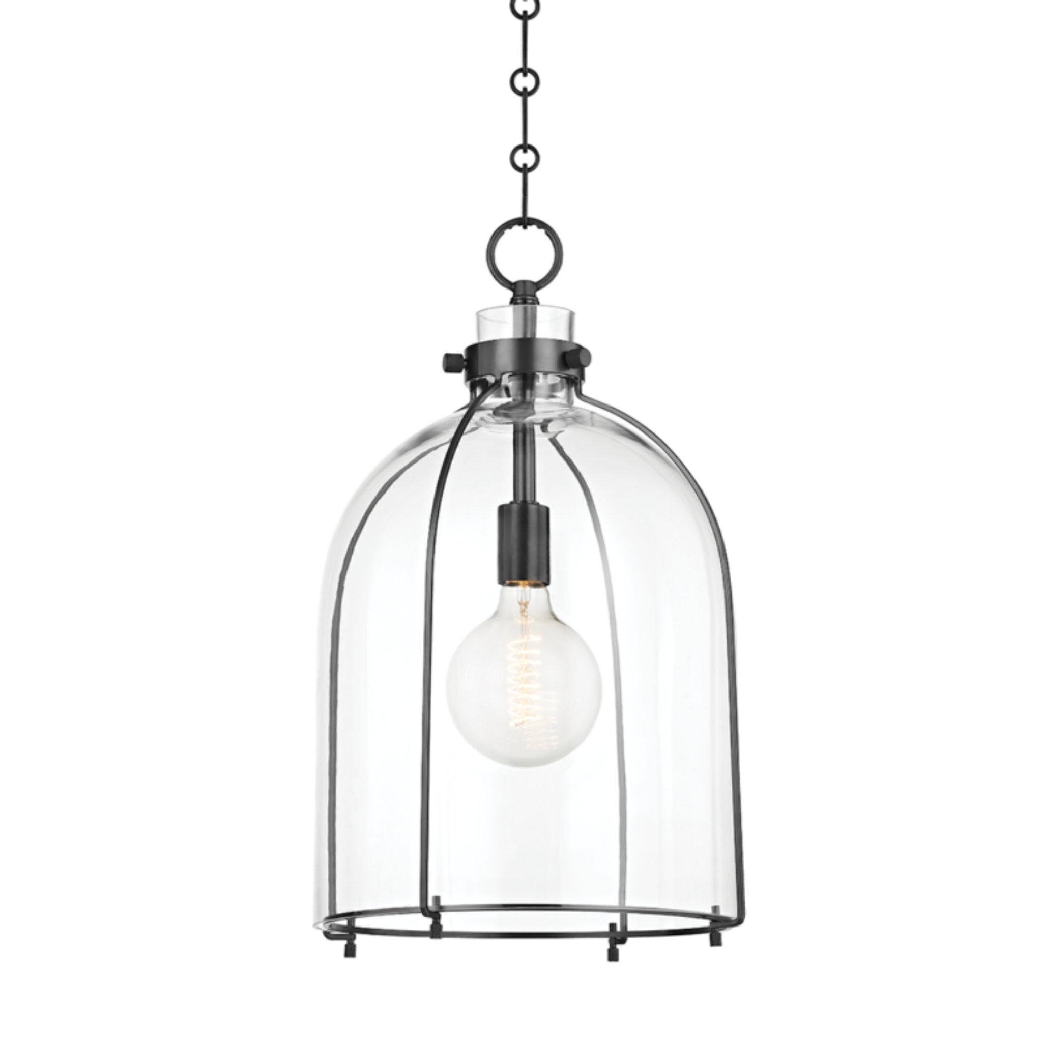 Eldridge 1-Light Pendant in  Old Bronze 15.5L x 15.5W x 23.5H