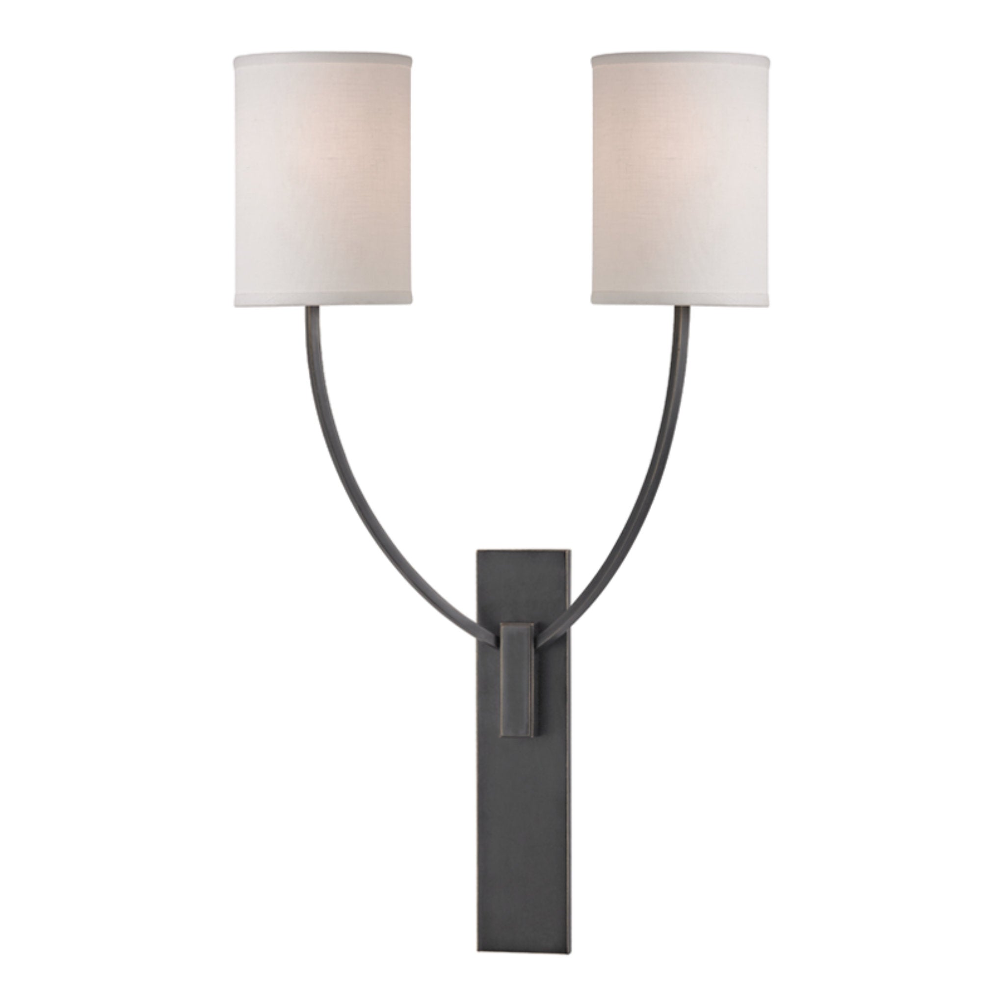 Colton 2 Light Wall Sconce in Old Bronze