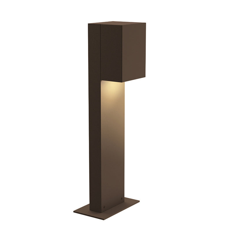 Sonneman 7341.72-WL Box 16" LED Bollard in Textured Bronze