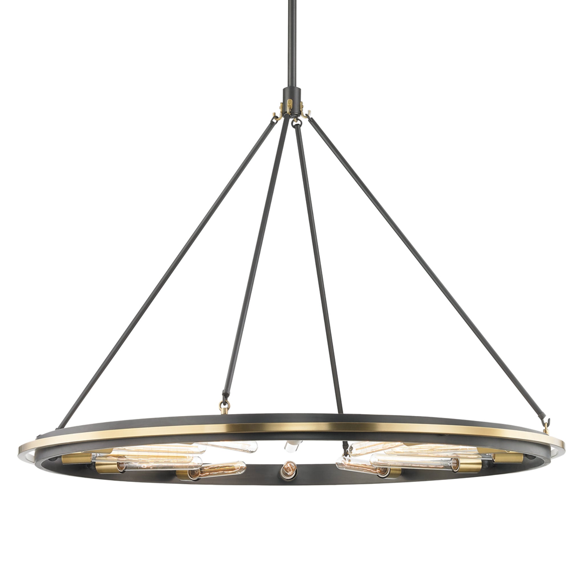 Chambers 12-Light Chandelier in  Aged Old Bronze 45L x 45W x 33.75H