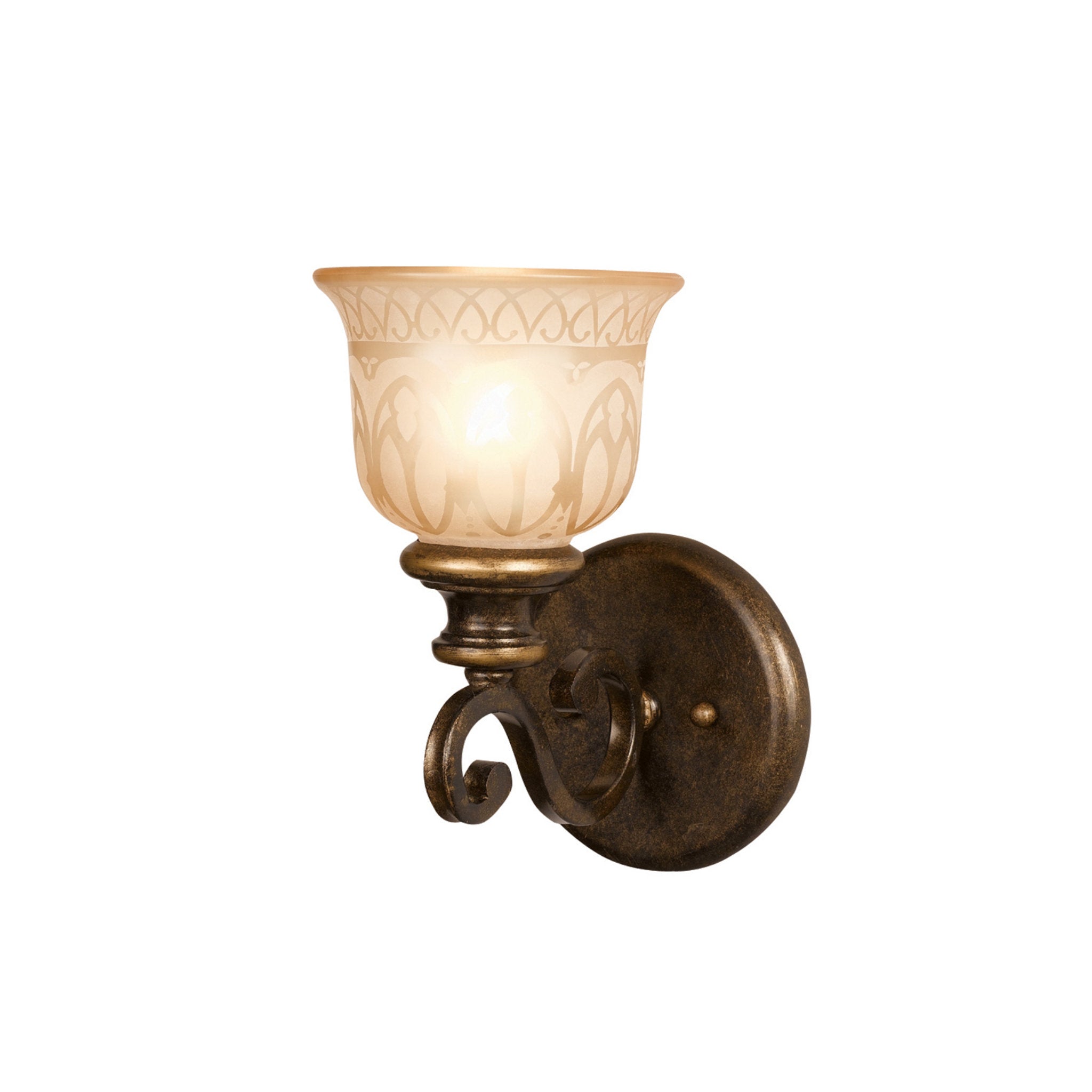 Norwalk 6.25'' Bronze Umber Sconce Bronze 6.25"W x 11"H x 8.5"D