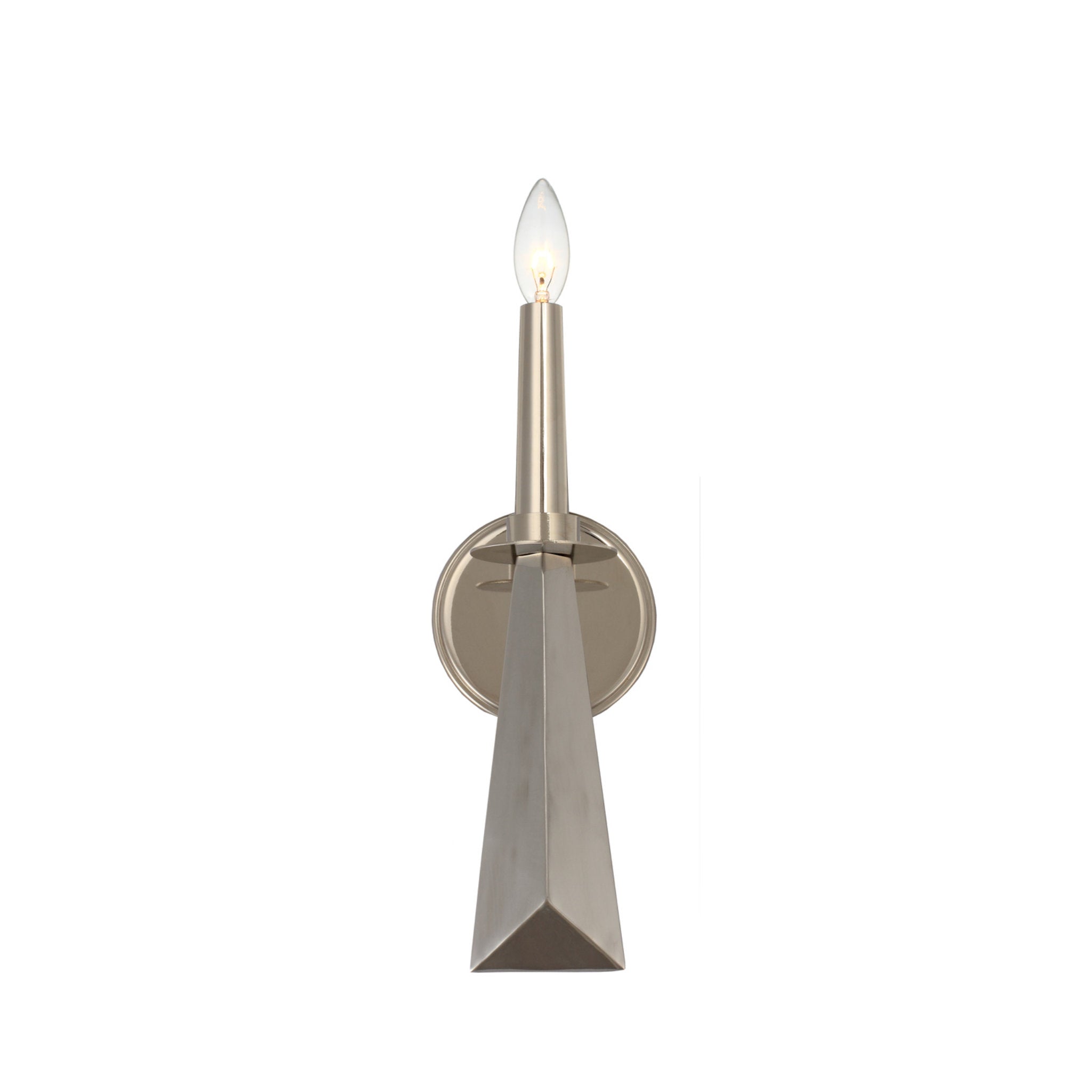 Palmer 5'' Polished Nickel Sconce Silver 5"W x 14"H x 5.75"D