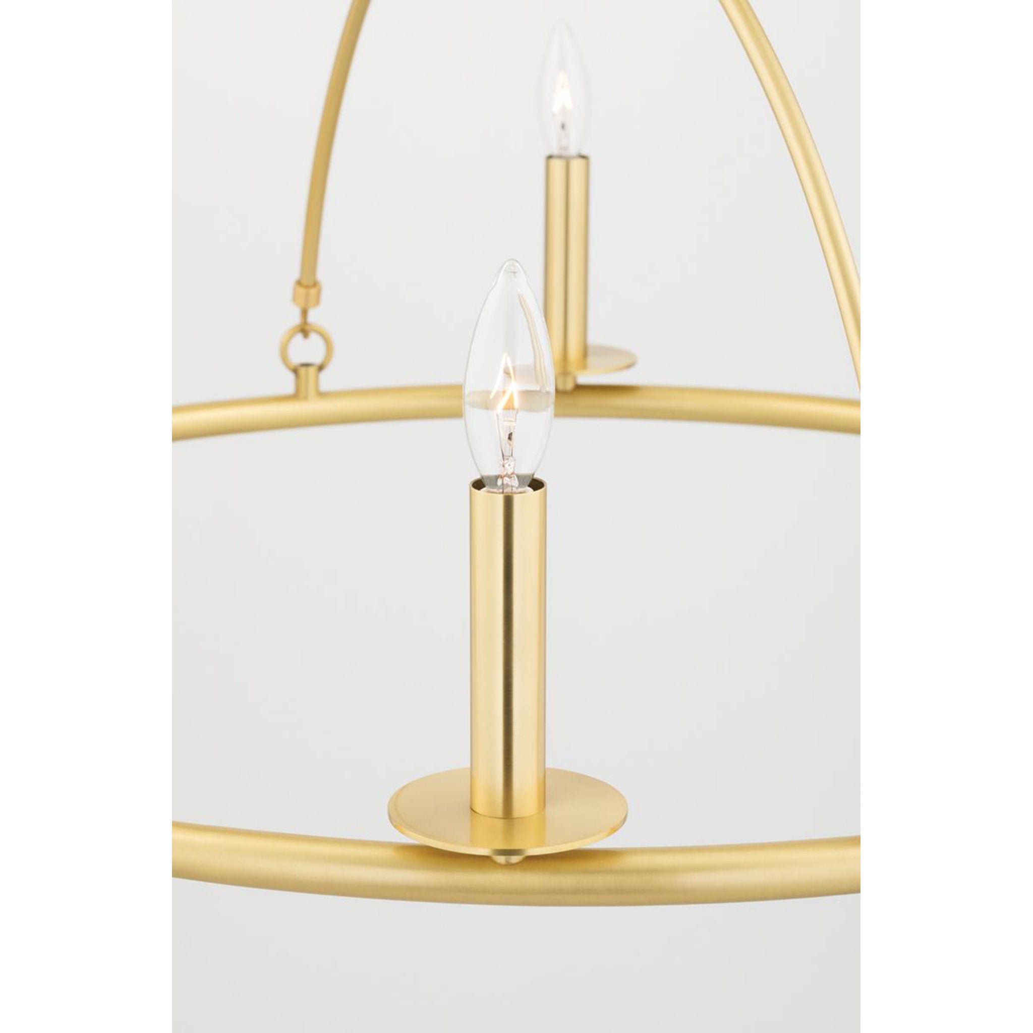 Howell 12-Light Chandelier in  Aged Brass 47L x 47W x 26.5H