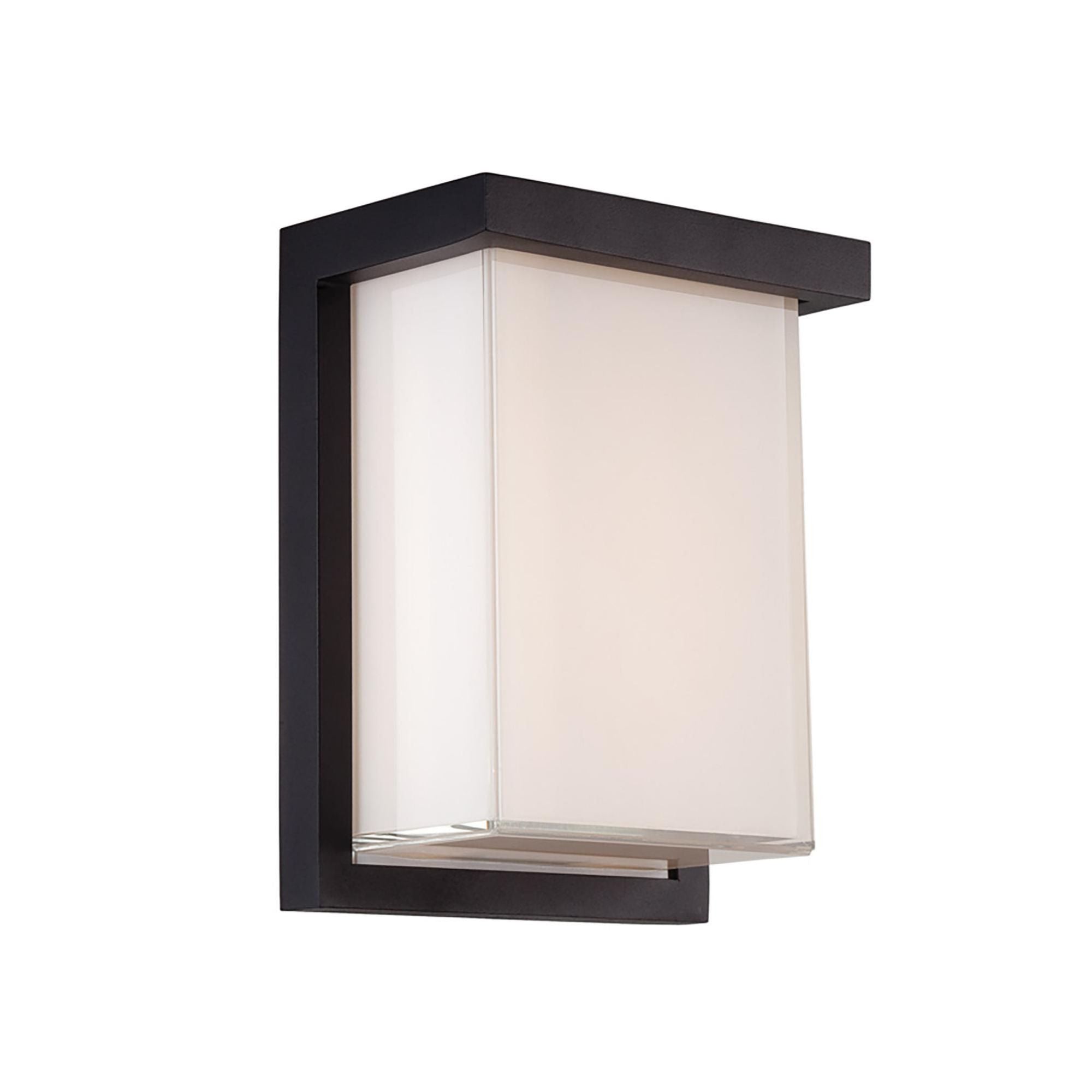 Ledge 8in LED Indoor or Outdoor Wall Light 3500K in Black