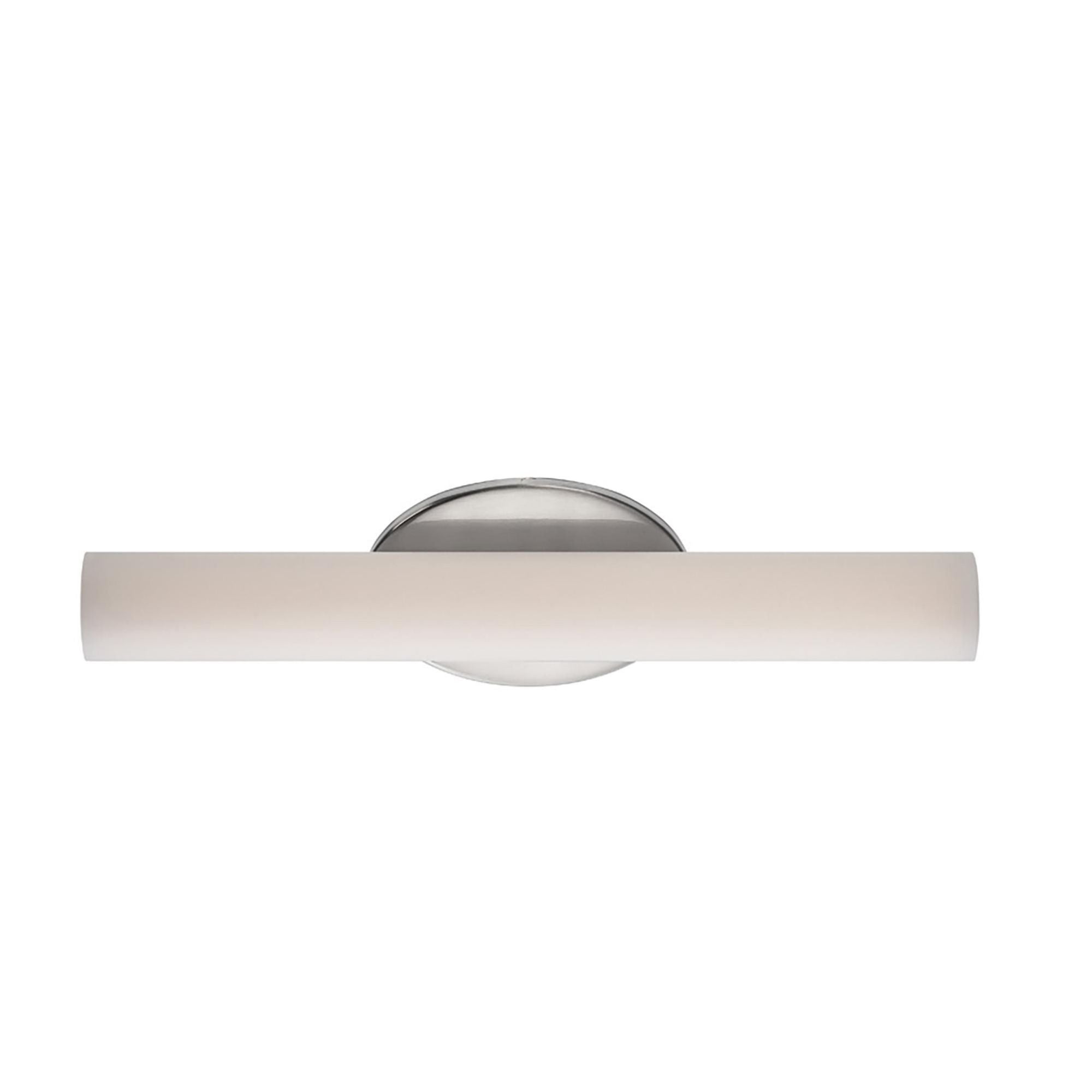 Loft 18in LED Bathroom Vanity or Wall Light 3500K in Brushed Nickel