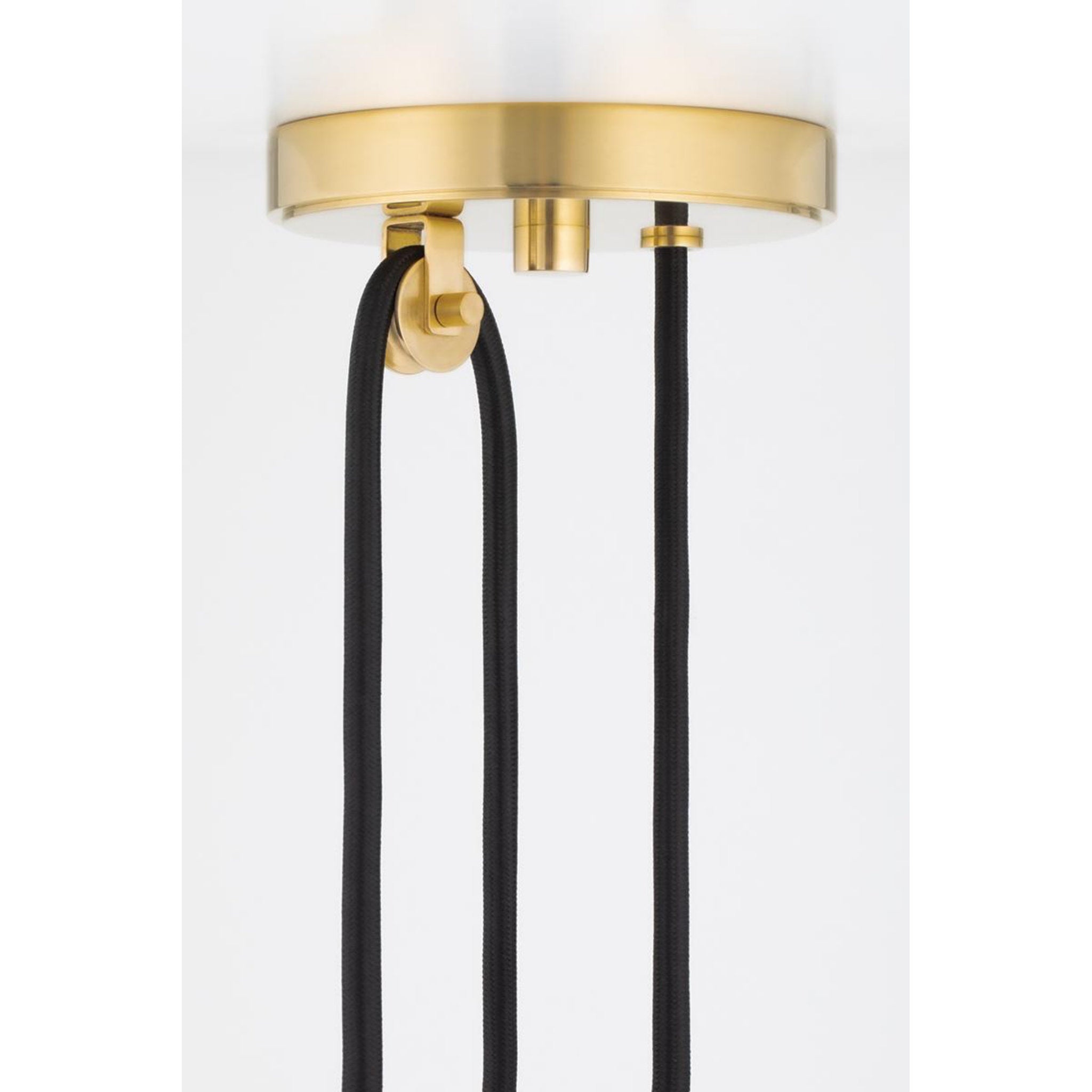Dorset 1 Light Table Lamp in Aged Brass by Mark D. Sikes