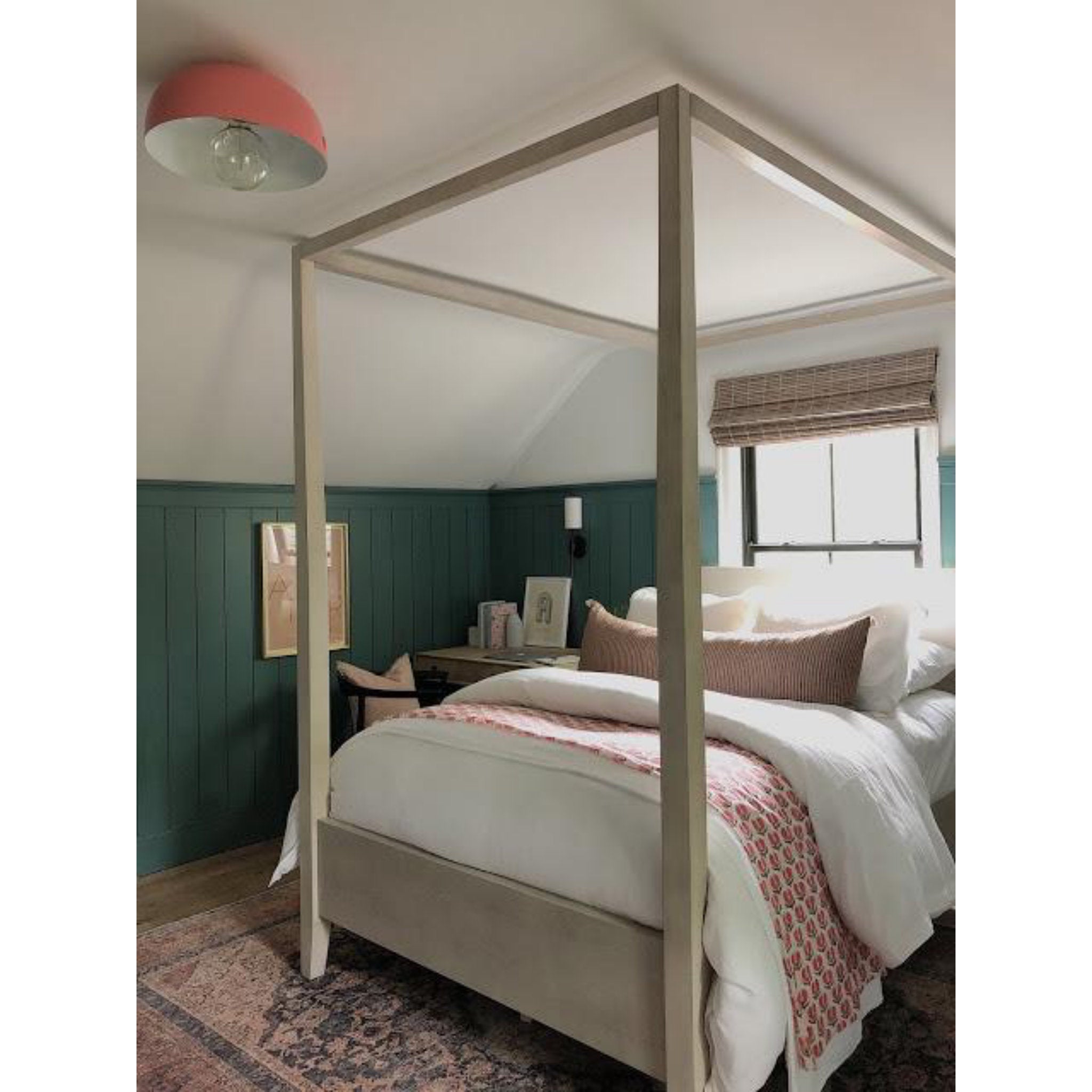 Olivia 1-Light Wall Sconce in  Old Bronze 4.75L x 4.75W x 18.75H