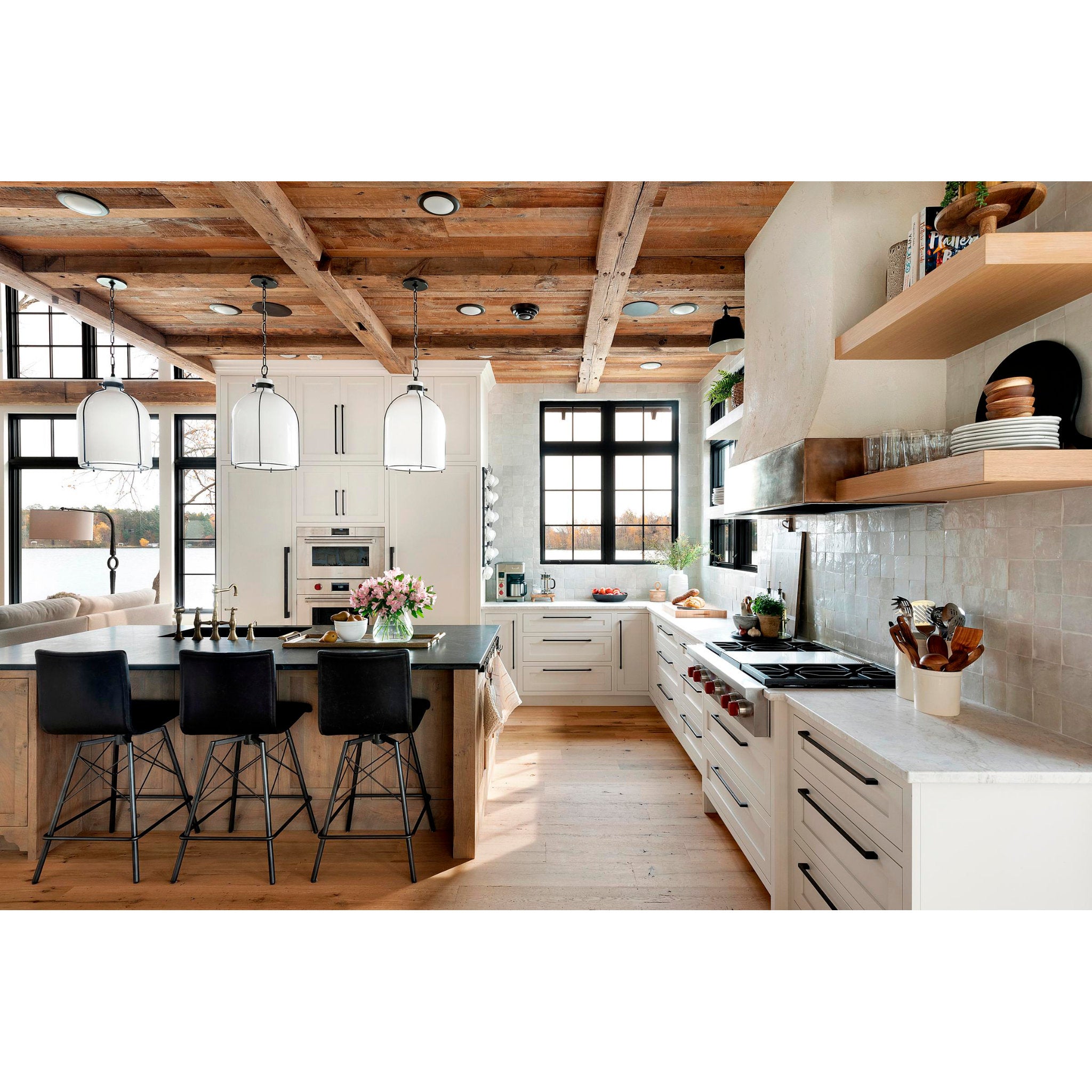 Eldridge 1-Light Pendant in  Old Bronze 14L x 14W x 20.25H