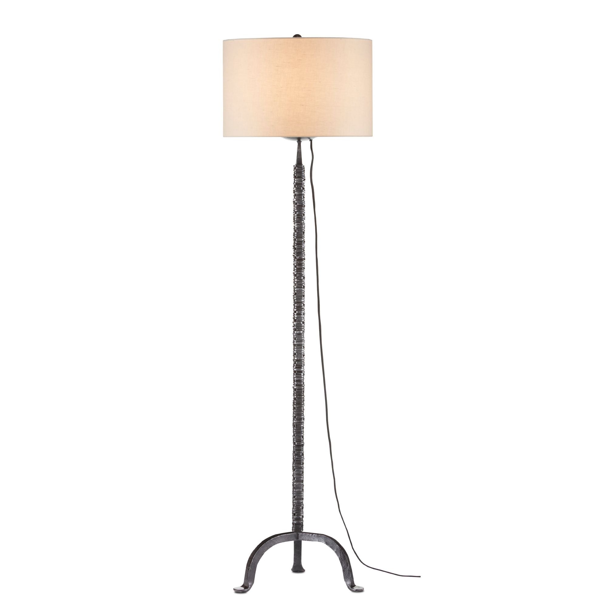 Sandro Nickel Floor Lamp - Dark Antique Nickel