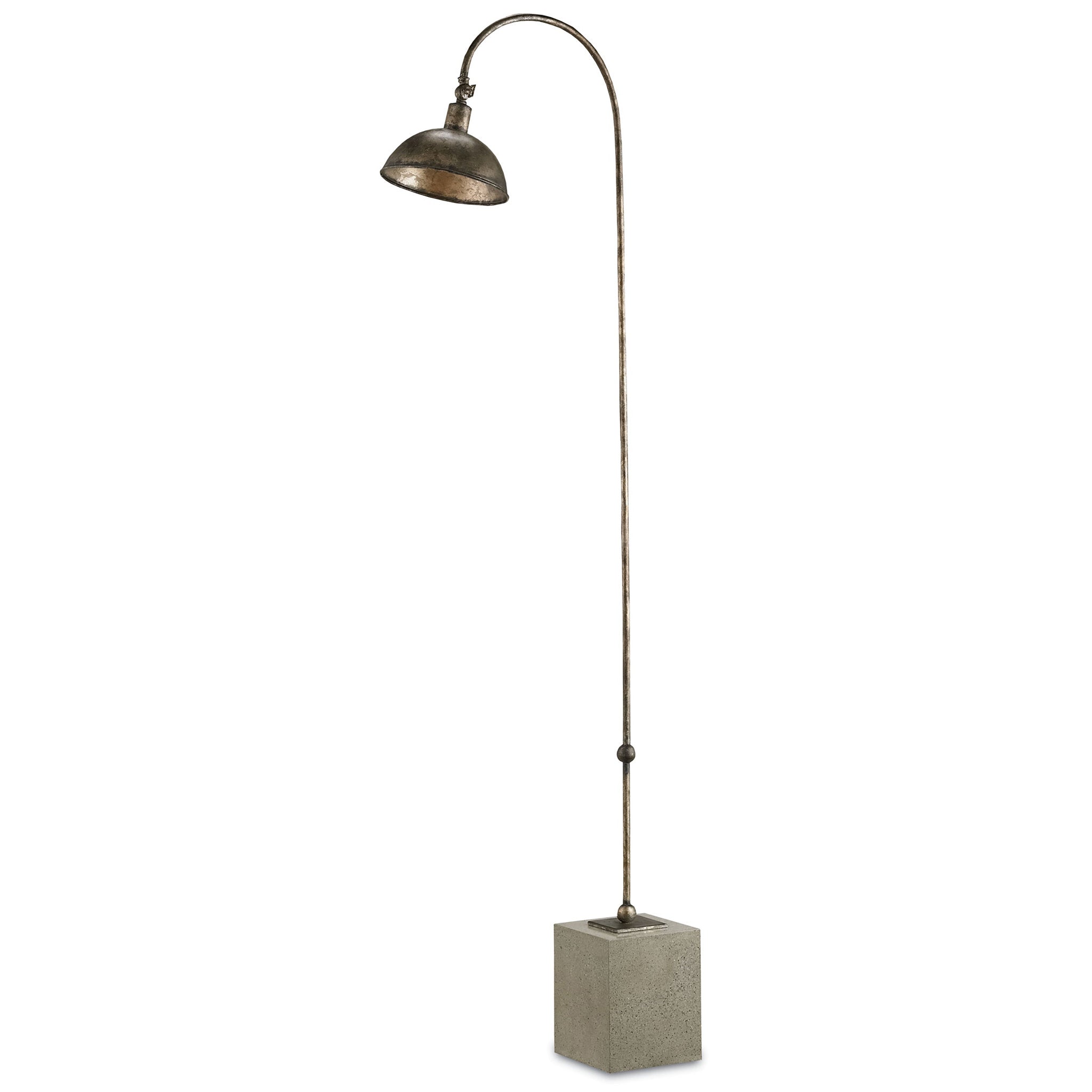 Finstock Bronze Floor Lamp - Pyrite Bronze/Polished Concrete