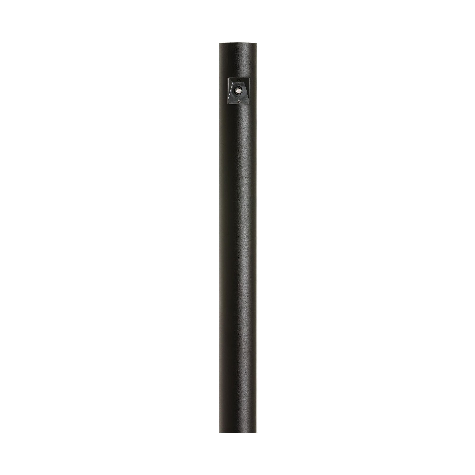 Aluminum Post with Photo Cell Traditional Outdoor Fixture 84" Height in Black