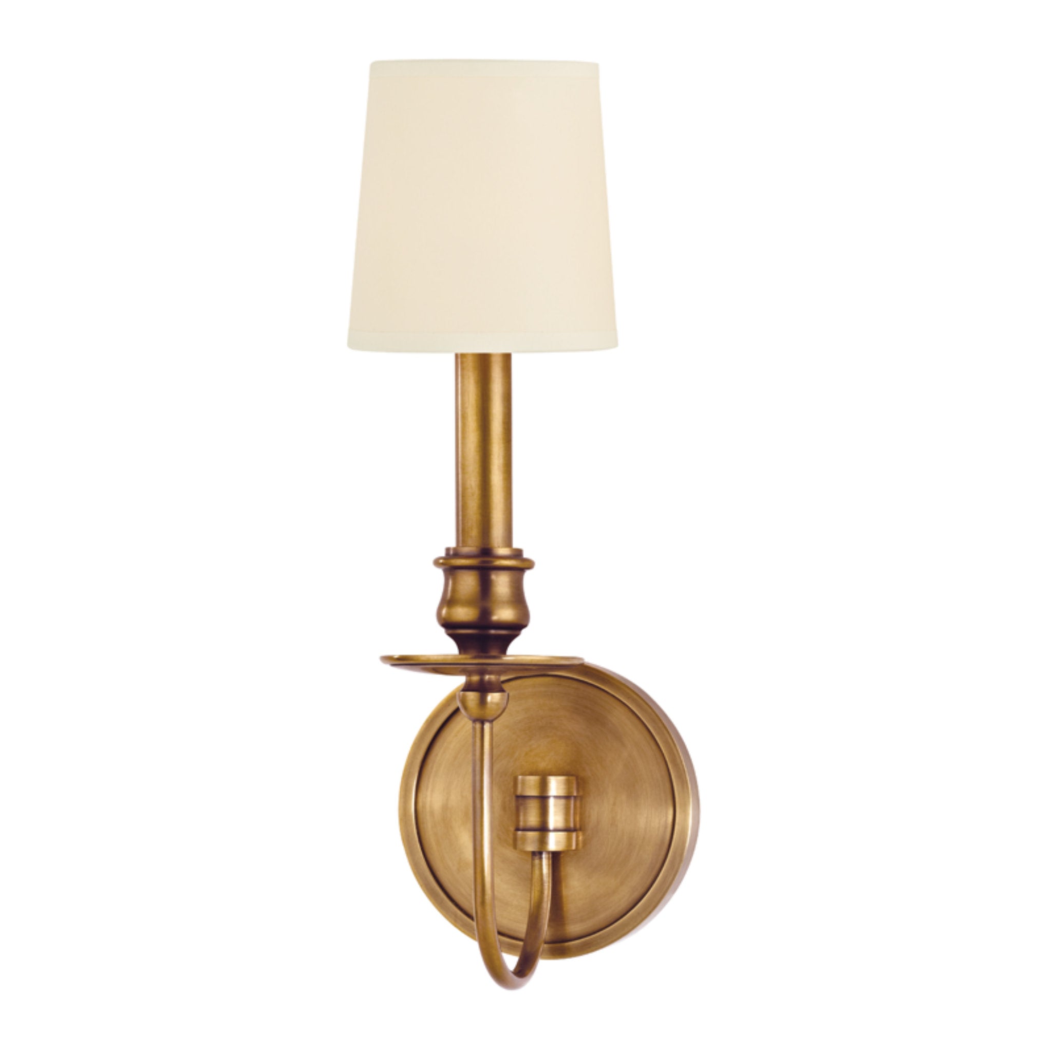 Cohasset 1 Light Wall Sconce in Aged Brass