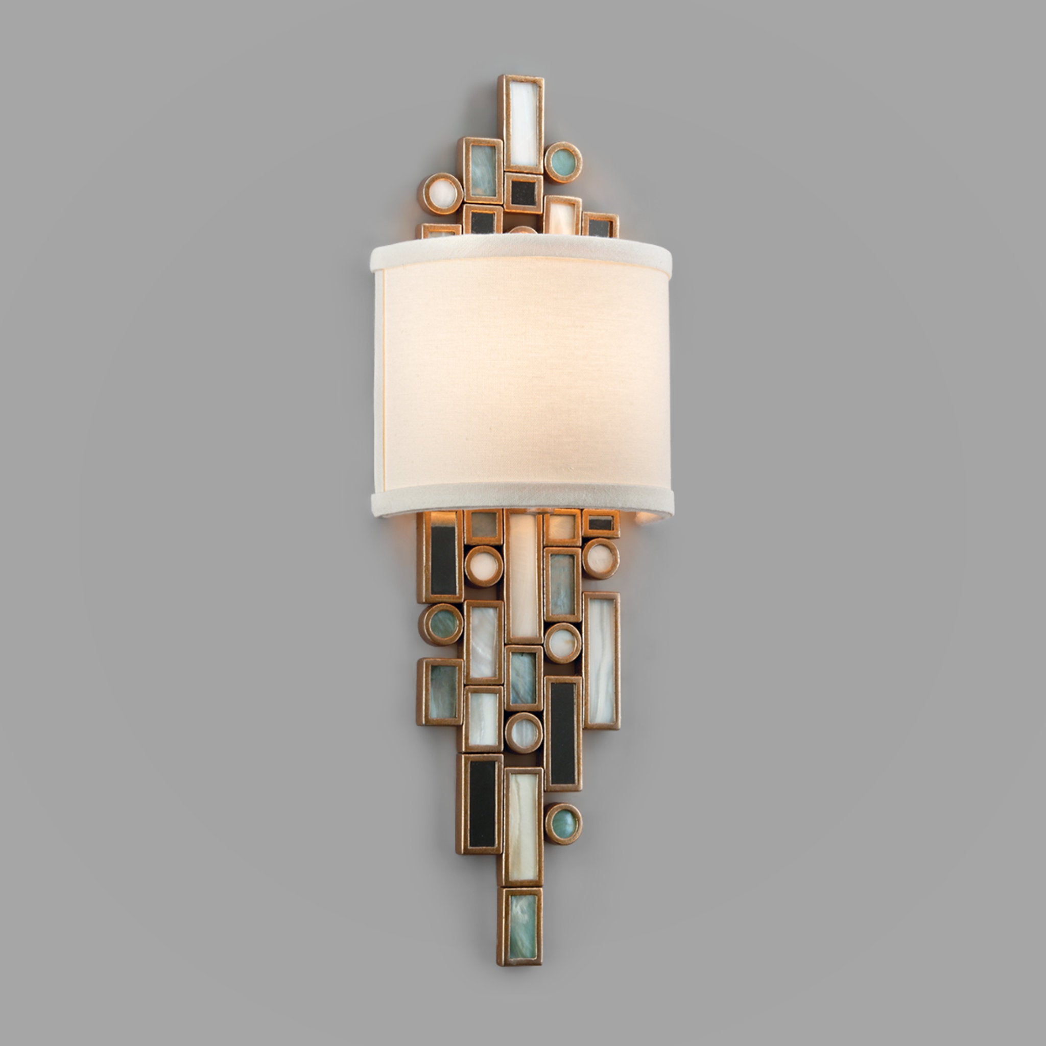 Dolcetti 1 Light Wall Sconce in Dolcetti Silver