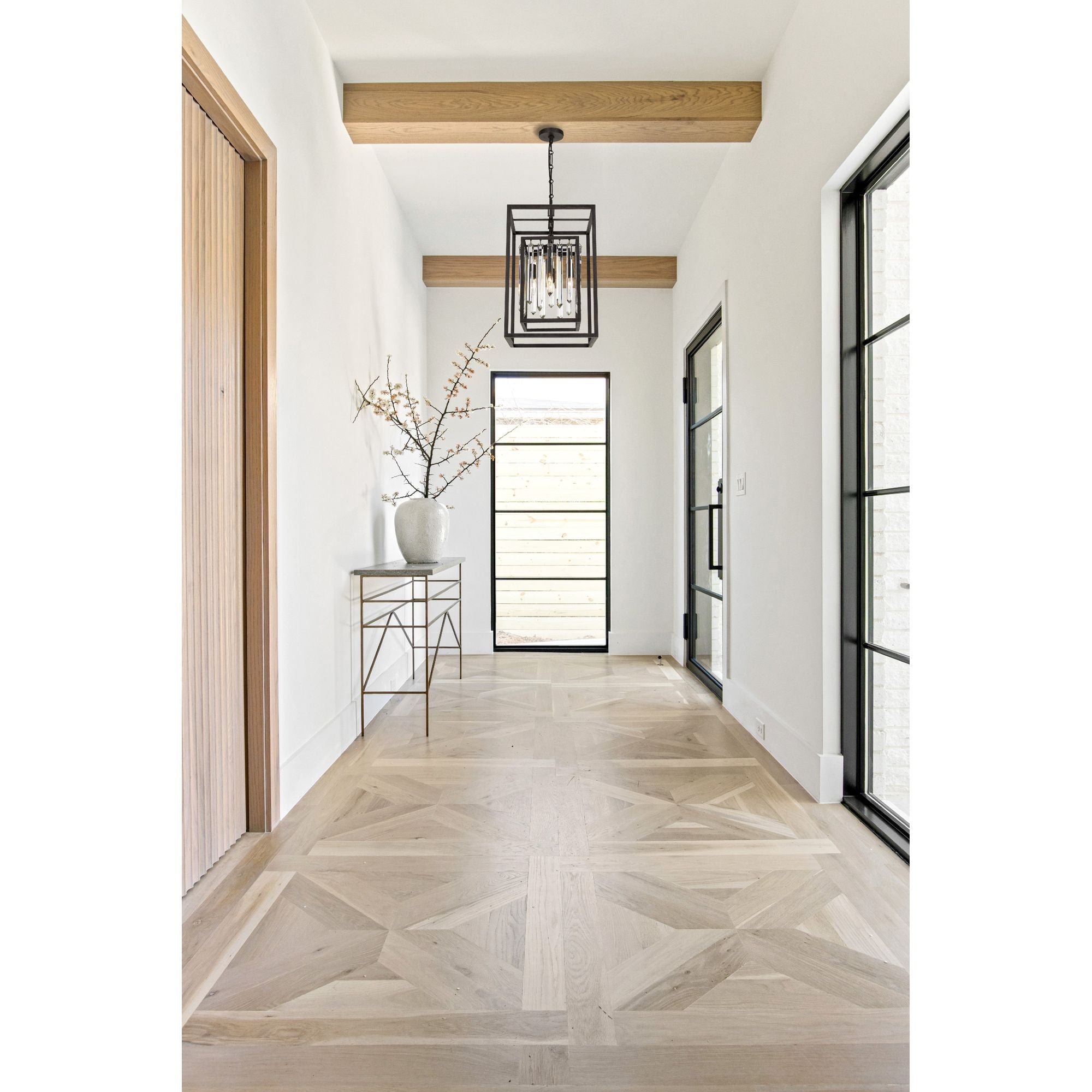 Hollis 21'' Forged Bronze Chandelier Bronze 21"W x 33.25"H x 21"D