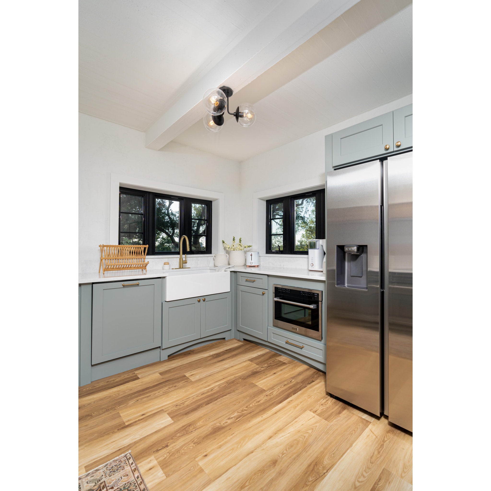 Meadow 3-Light Semi Flush in  Old Bronze 8.25L x 20.25W x 10.5H