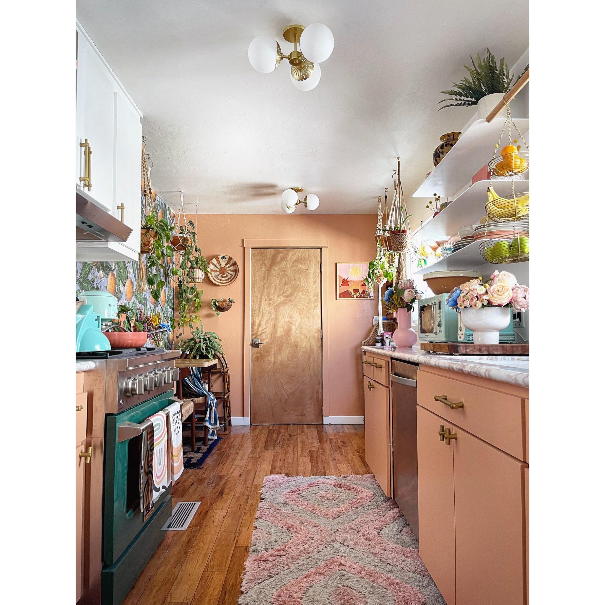 Paige 3-Light Semi Flush in  Aged Brass 16.25L x 16.25W x 7.75H