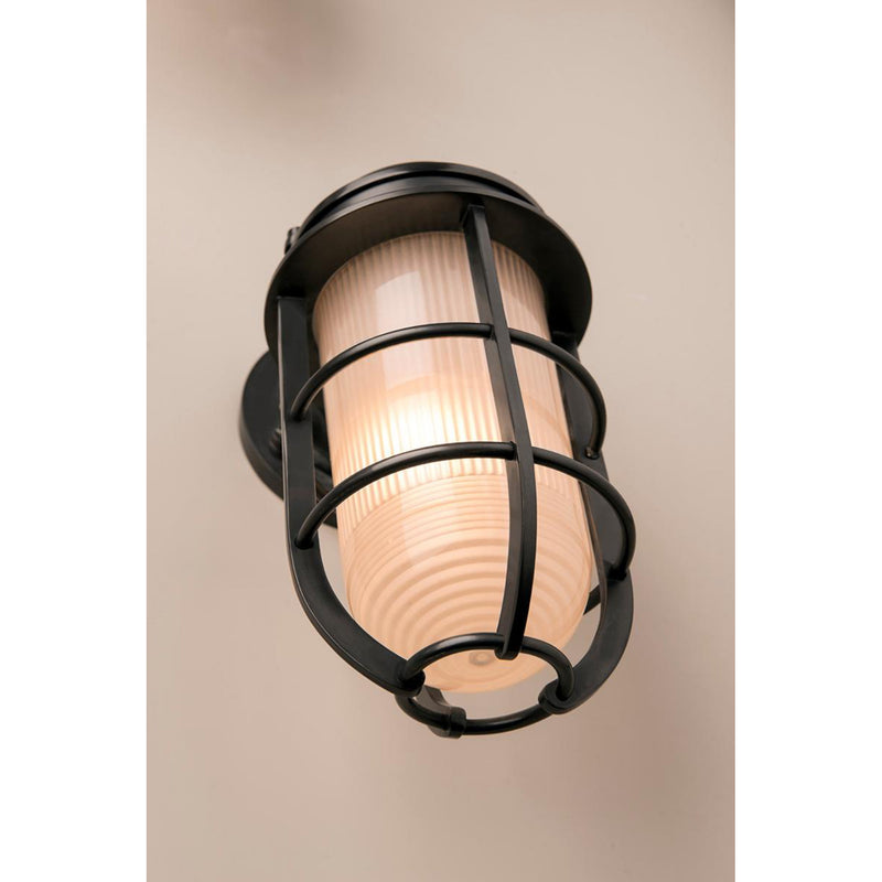 Carson 1 Light Wall Sconce in Polished Nickel