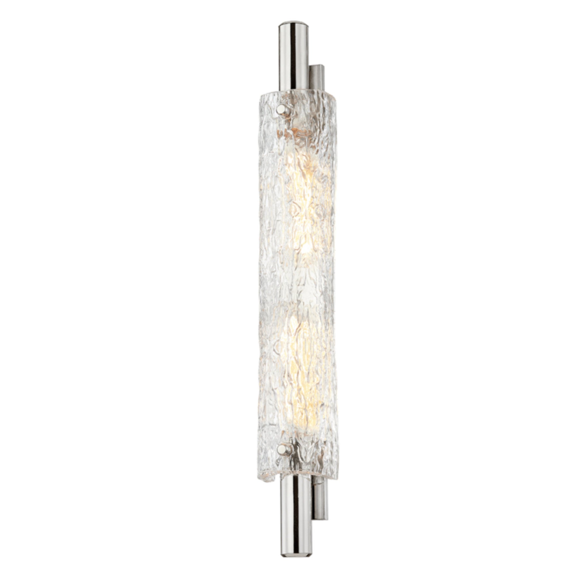 Harwich 2 Light Wall Sconce in Polished Nickel